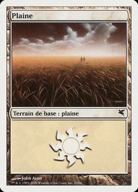Plaine, carte Magic PSAL G33 — extension Salvat 2005