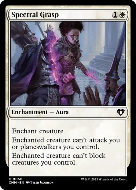 Spectral Grasp, Magic card CMM 58 — Commander Masters set