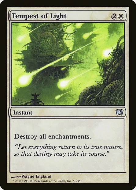 Tempest of Light, Magic card 9ED 50★ — Ninth Edition set