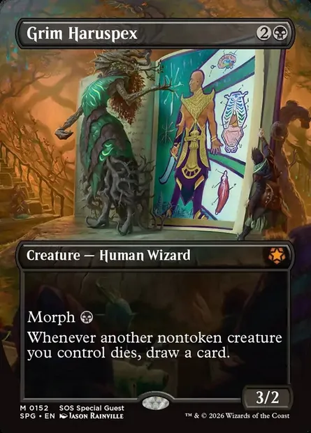 Grim Haruspex, Magic card SPG 152 — Special Guests set