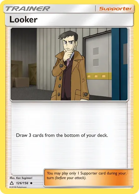 Looker, Pokémon card UPR 126 — Ultra Prism set