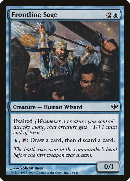 Frontline Sage, Magic card CON 28 — Conflux set
