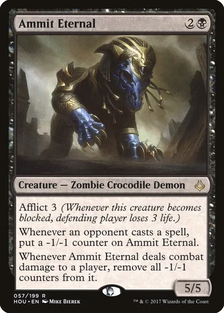 Ammit Eternal, Magic card HOU 57 — Hour of Devastation set