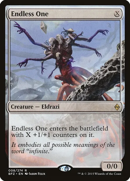 Endless One, Magic card BFZ 8 — Battle for Zendikar set