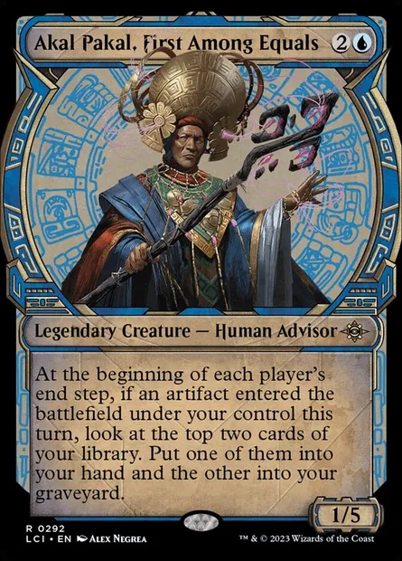 Akal Pakal, First Among Equals, Magic card LCI 292 — The Lost Caverns of Ixalan set