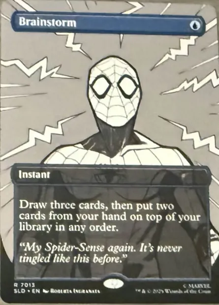 Brainstorm, Magic card SLD 7013 — Secret Lair Drop set