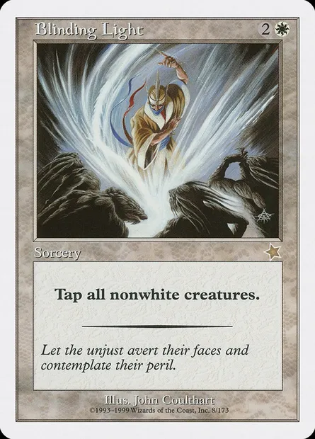 Blinding Light, Magic card S99 8 — Starter 1999 set
