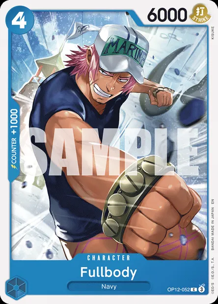 Fullbody, One Piece card OP12-052 — LEGACY OF THE MASTER set