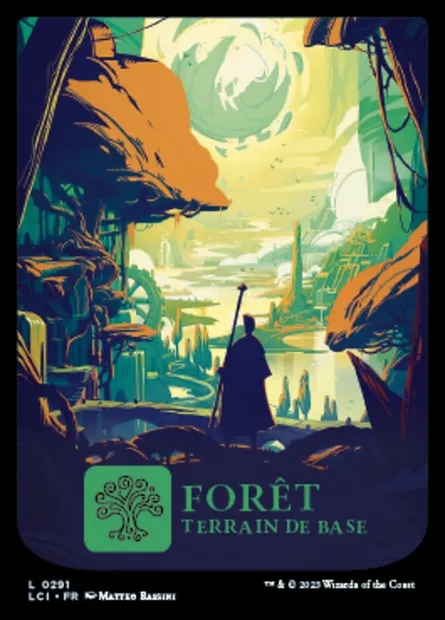Forêt, carte Magic LCI 291 — extension The Lost Caverns of Ixalan
