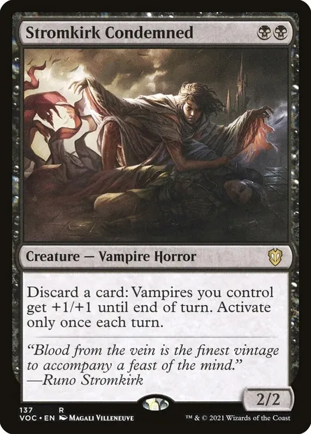 Stromkirk Condemned, Magic card VOC 137 — Crimson Vow Commander set