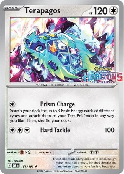 Terapagos, Pokémon card RET 161 — Retail Exclusive Promos set