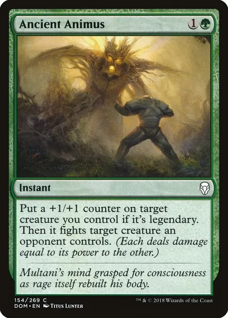 Ancient Animus, Magic card DOM 154 — Dominaria set