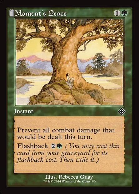Moment's Peace, Magic card PLST TD0-A80 — The List set