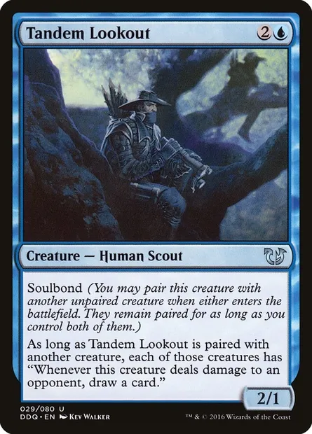 Tandem Lookout, Magic card DDQ 29 — Duel Decks: Blessed vs. Cursed set