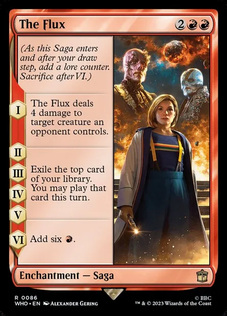 The Flux, Magic card WHO 86 — Doctor Who set