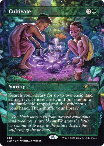 Culture, carte Magic SLD 246 — extension Secret Lair Drop