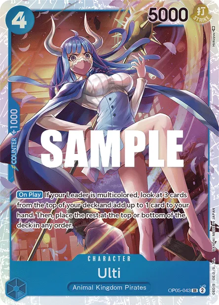 Ulti, carte One Piece OP05-043 — extension AWAKENING OF THE NEW ERA