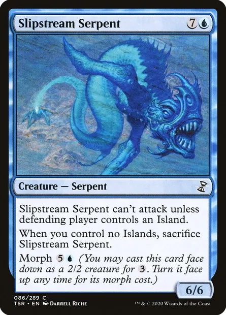 Slipstream Serpent, Magic card TSR 86 — Time Spiral Remastered set