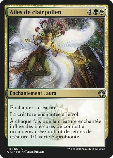 Ailes de clairpollen, carte Magic GK1 115 — extension GRN Guild Kit