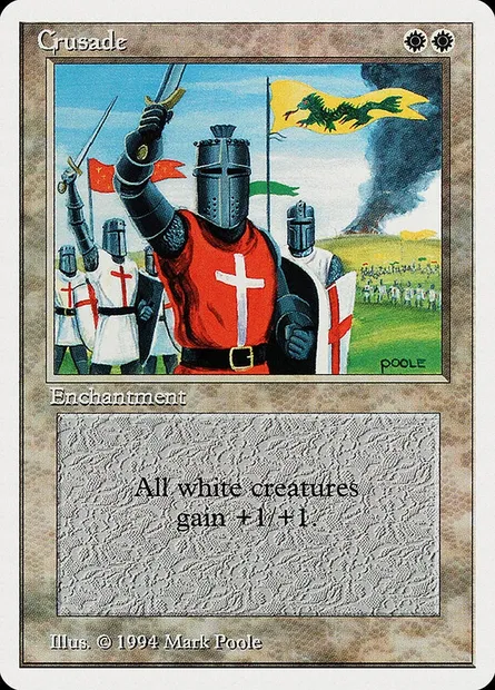 Crusade, Magic card SUM 15 — Summer Magic / Edgar set