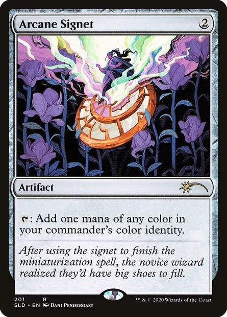 Arcane Signet, Magic card SLD 201 — Secret Lair Drop set