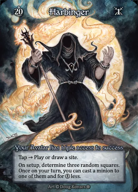 Harbinger, Sorcery card GOT 005 — Gothic set
