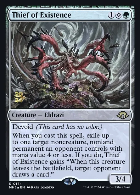Thief of Existence, Magic card PMH3 174s — Modern Horizons 3 Promos set