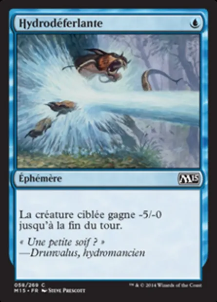 Hydrodéferlante, carte Magic M15 58 — extension Magic 2015