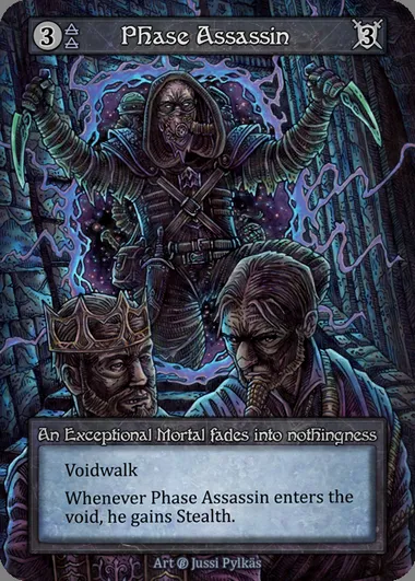 Phase Assassin, Sorcery card BET 122 — Beta set
