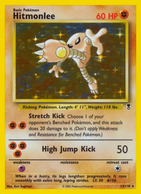 Kicklee, carte Pokémon LC 13 — extension Legendary Collection