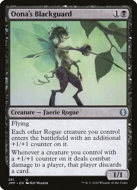 Oona's Blackguard, Magic card JMP 261 — Jumpstart set