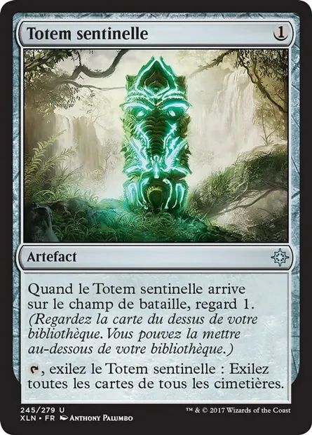 Totem sentinelle, carte Magic XLN 245 — extension Ixalan
