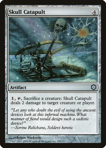 Skull Catapult, Magic card CST 336 — Coldsnap Theme Decks set