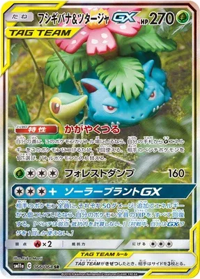 Venusaur & Snivy-GX, carte Pokémon SM11a 066 — extension Remix Bout