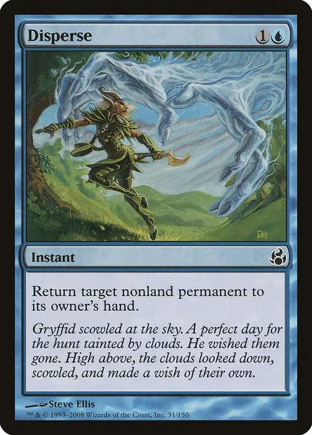 Disperse, Magic card MOR 31 — Morningtide set