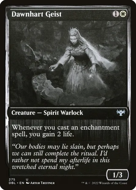 Dawnhart Geist, Magic card DBL 275 — Innistrad: Double Feature set