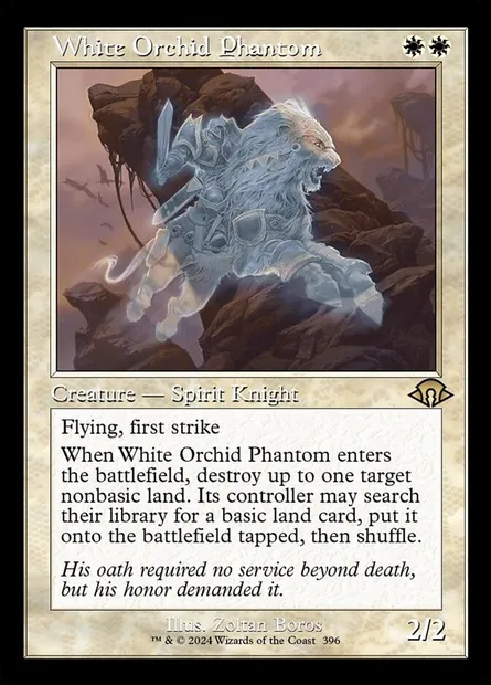 White Orchid Phantom, Magic card MH3 396 — Modern Horizons 3 set