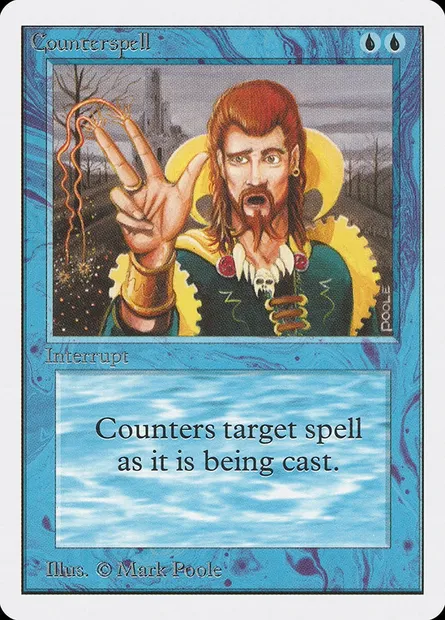 Contresort, carte Magic 2ED 55 — extension Unlimited Edition