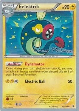 Eelektrik, Pokémon card WCD12 040 — World Championship Decks 2012 set