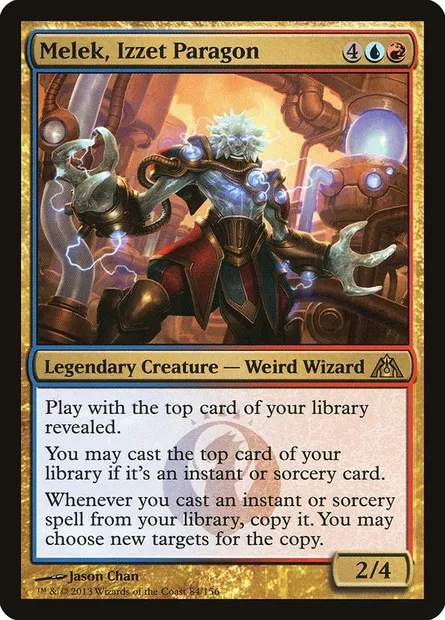 Melek, Izzet Paragon, Magic card DGM 84 — Dragon's Maze set