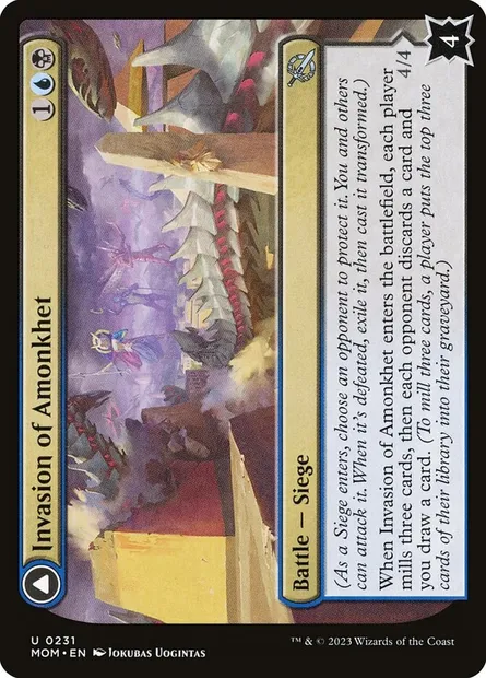 Invasion of Amonkhet // Lazotep Convert, Magic card MOM 231 — March of the Machine set