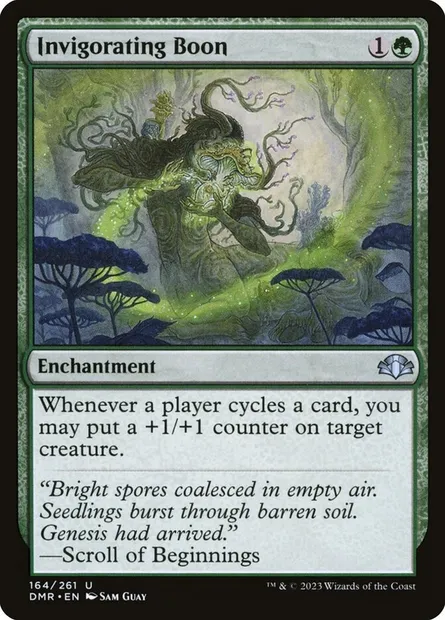Invigorating Boon, Magic card DMR 164 — Dominaria Remastered set