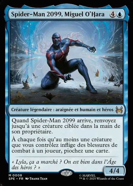 Spider-Man 2099, Miguel O'Hara, carte Magic SPE 8 — extension Marvel's Spider-Man Eternal