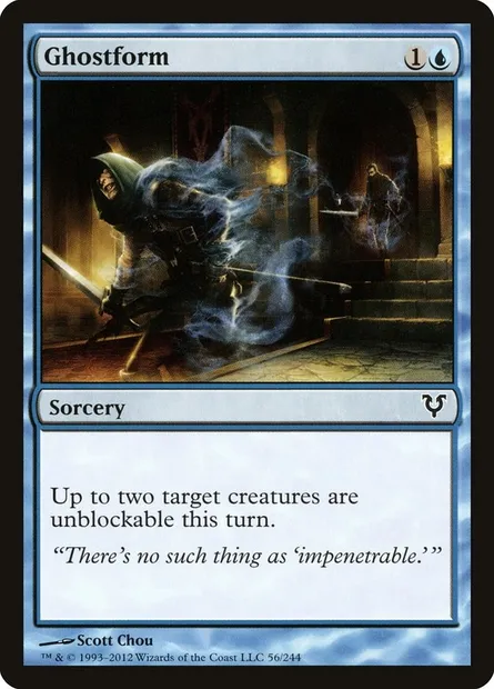 Ghostform, Magic card AVR 56 — Avacyn Restored set