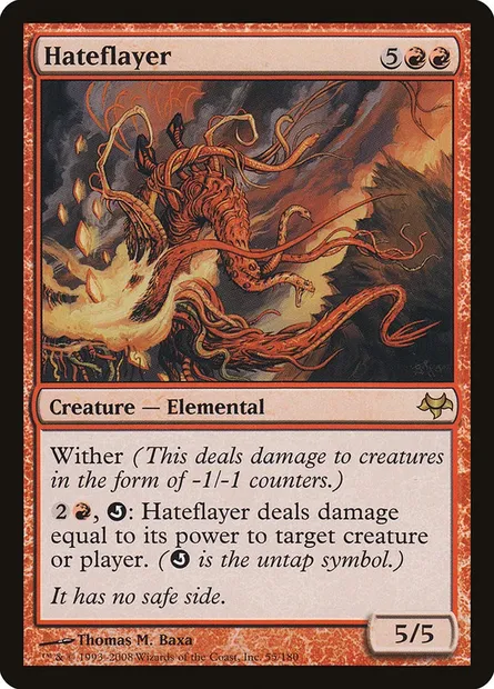 Hateflayer, Magic card EVE 55 — Eventide set