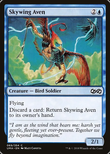 Skywing Aven, Magic card UMA 69 — Ultimate Masters set