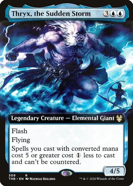 Thryx, the Sudden Storm, Magic card THB 309 — Theros Beyond Death set