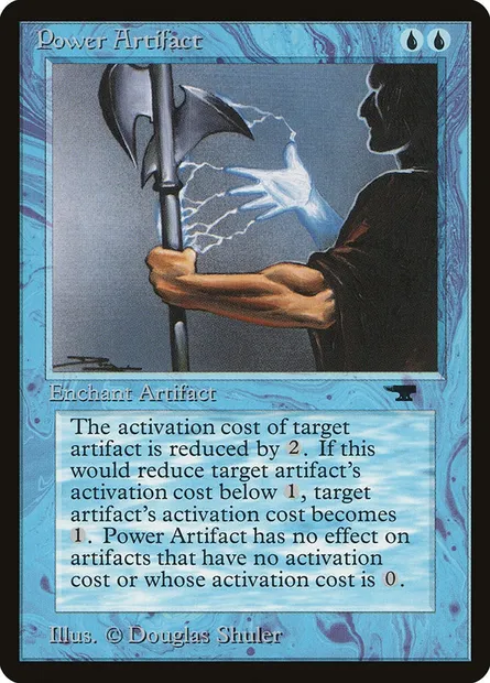 Power Artifact, carte Magic ATQ 11 — extension Antiquities