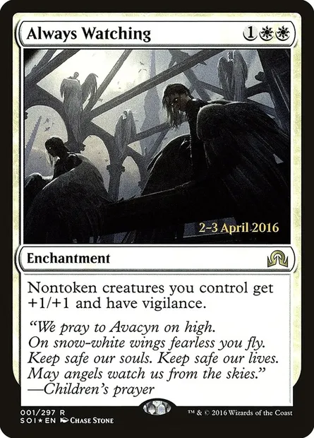 Observation constante, carte Magic PSOI 1s — extension Shadows over Innistrad Promos
