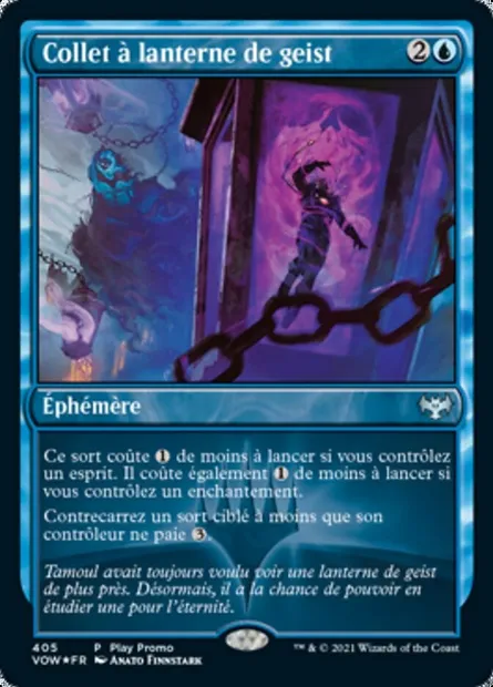 Collet à lanterne de geist, carte Magic VOW 405 — extension Innistrad : noce écarlate
